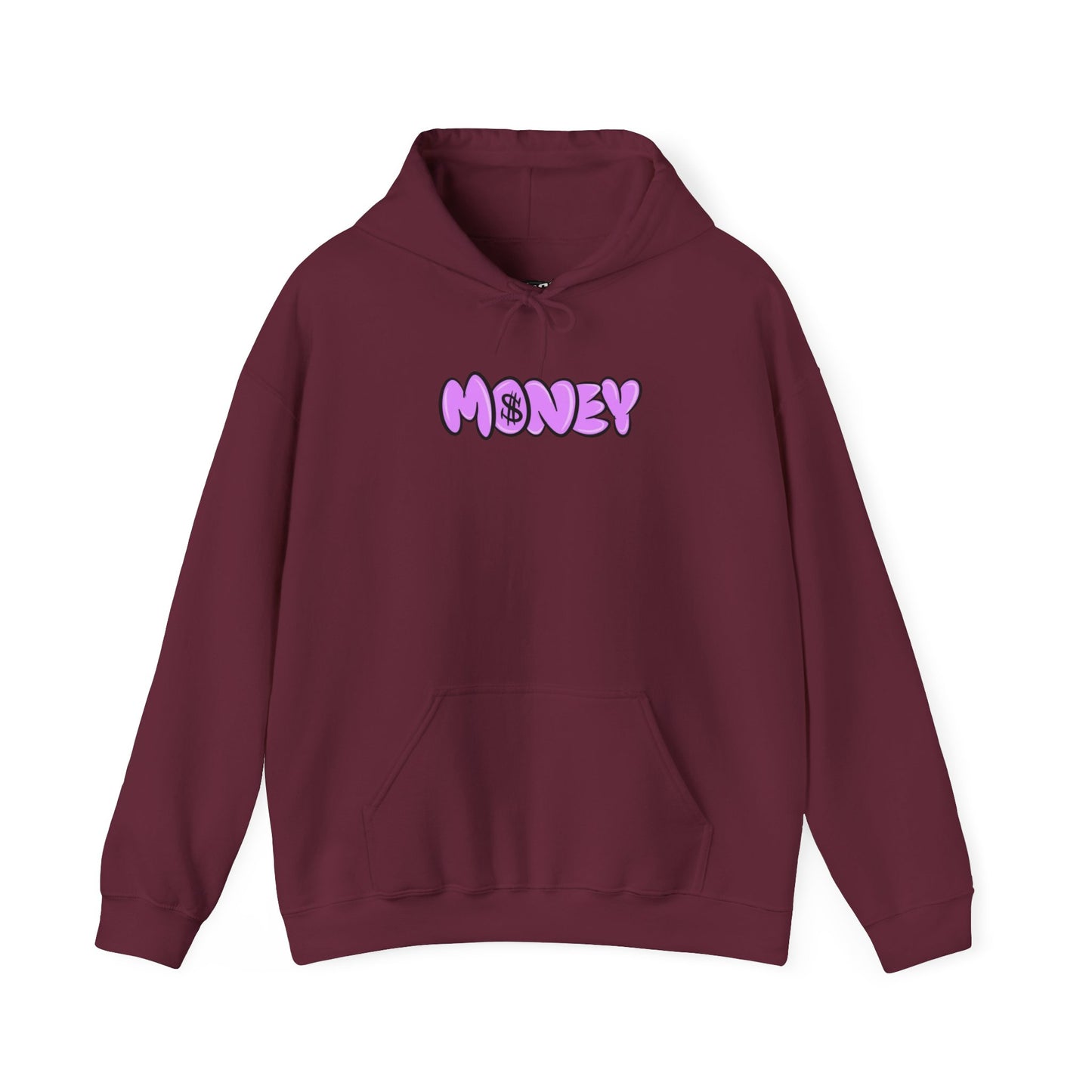 Money Vibe Unisex Heavy Blend Hooded Sweatshirt, Cozy Hoodie, Casual Wear, Streetwear Style, Gift for Him/Her