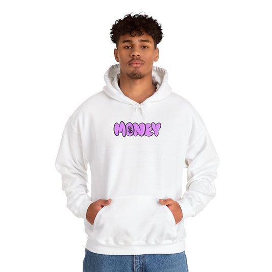 Money Vibe Unisex Heavy Blend Hooded Sweatshirt, Cozy Hoodie, Casual Wear, Streetwear Style, Gift for Him/Her