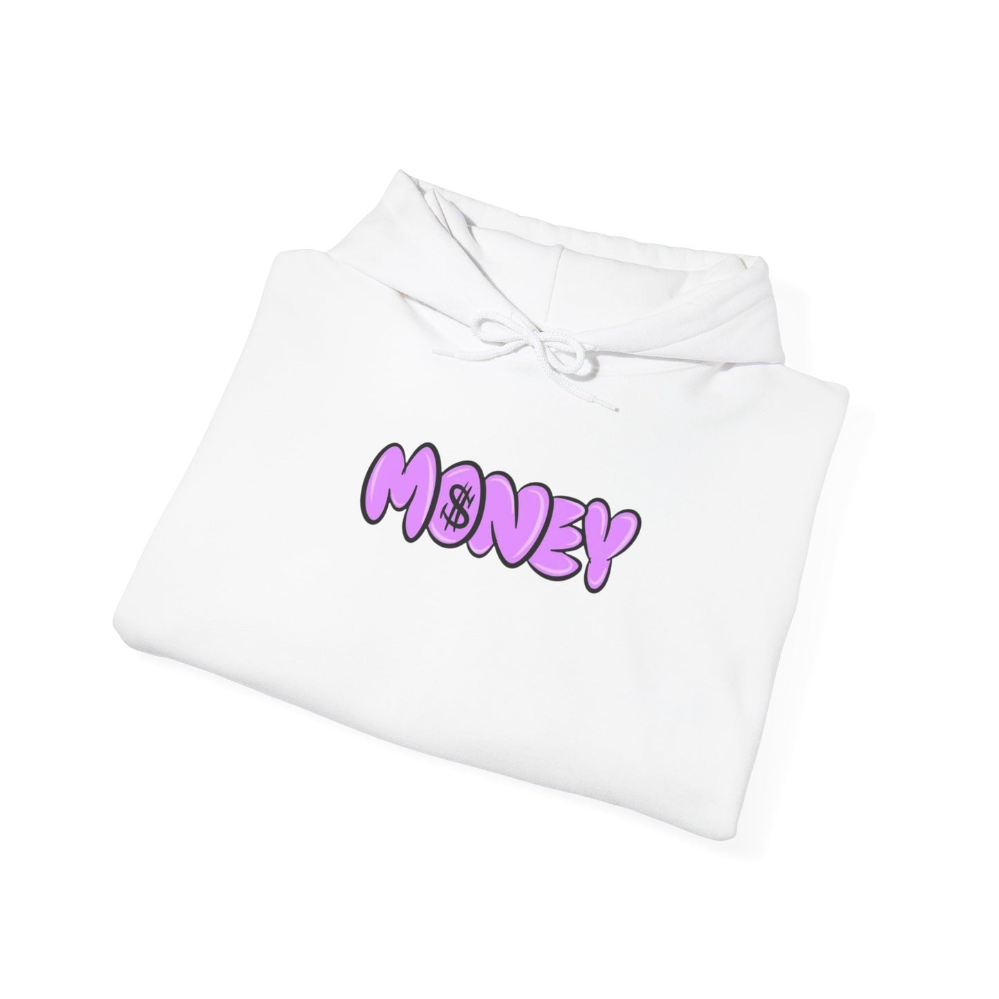 Money Vibe Unisex Heavy Blend Hooded Sweatshirt, Cozy Hoodie, Casual Wear, Streetwear Style, Gift for Him/Her